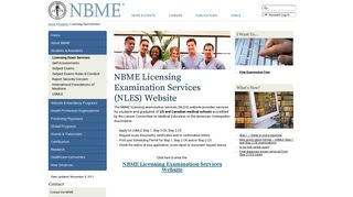 Licensing Exams | Students & Residents Services | NBME