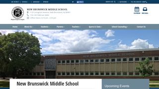 New Brunswick Middle School - Home