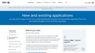 New and existing applications | nbn - Australia's broadband access ...