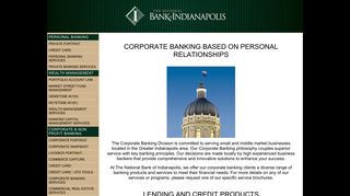 Corporate Banking Services | National Bank of Indianapolis