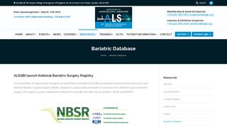 Bariatric Database - ALSGBI