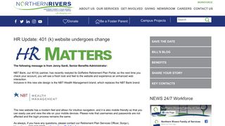 401k update - Northern Rivers