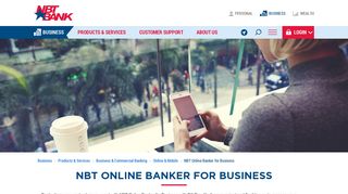 NBT Bank | NBT Online Banker for Business
