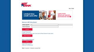 NBT Online Banker - Secure Login