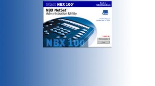 NBX NetSet