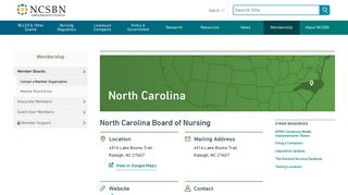 North Carolina Board of Nursing | NCSBN