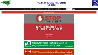 The North Carolina Office of EMS (NC OEMS)