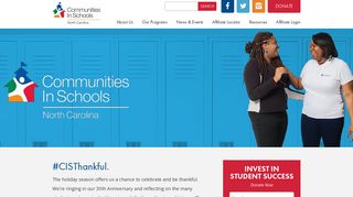 Communities In Schools of North Carolina: Home