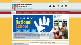 Simple IAM Login Page - Moore County Schools