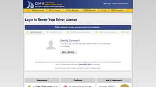 Login to Renew Your Driver License | Driver License Renewal
