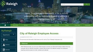 City of Raleigh Employee Access | raleighnc.gov