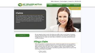 Claims - NC Grange Mutual Insurance Company