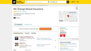 N.C. Grange Mutual Insurance Company 2751 Patterson St Ste 2 ...