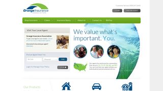 Home, Auto & Farm Insurance | Grange Insurance Association | CA ...