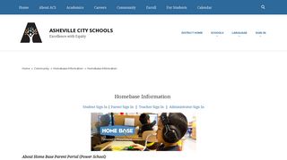 Homebase Information / Homebase Information - Asheville City Schools