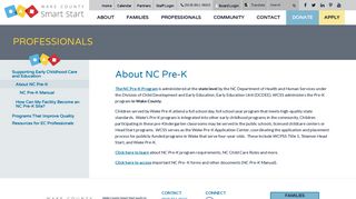 About NC Pre-K - Wake County Smart StartWake County Smart Start