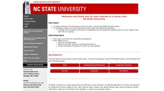 NCSU Jobs - NC State University