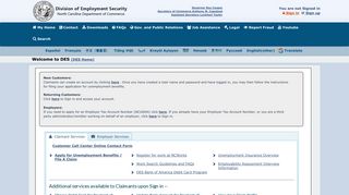 N.C. Division of Employment Security (DES)