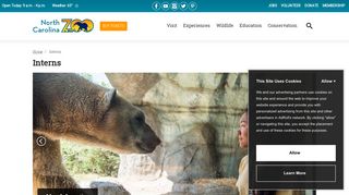 Interns | North Carolina Zoo