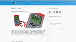 MultiMeter « NC3 – National Coalition of Certification Centers