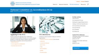 National Committee on Accreditation (NCA) - Federation of Law ...