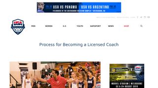 USA Basketball - Process for Becoming a Licensed Coach