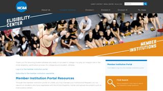 Member Institution | NCAA.org - The Official Site of the NCAA