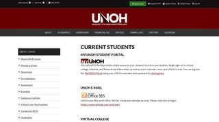 Current Students | UNOH