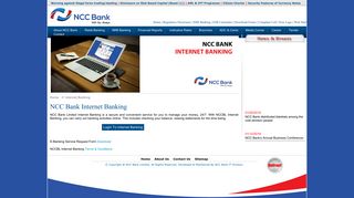 NCC Bank Limited- Internet Banking