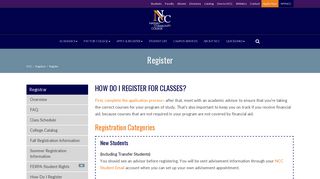 Register at Nassau Community College