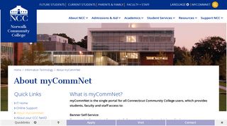 About myCommNet – Welcome to NCC!