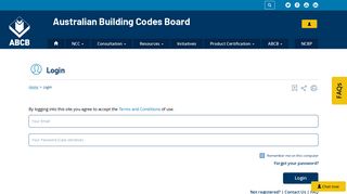 Login | Australian Building Codes Board