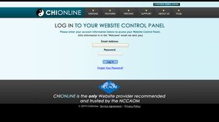 login - Wellness Websites for the NCCAOM by ChiOnline