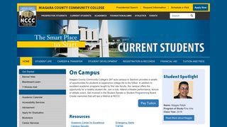 Current Students - Niagara County Community College