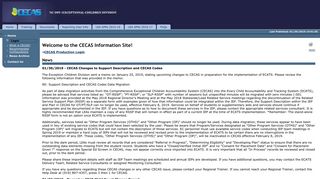 Welcome to the CECAS Information Site!