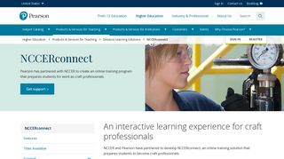 NCCERconnect - Pearson