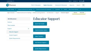 Educator Support | NCCERconnect - Pearson