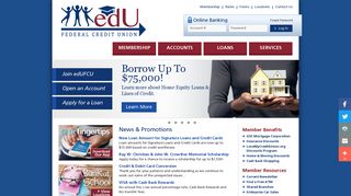 edU Federal Credit Union | Savings, Checking and Loans