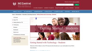 Students - North Carolina Central University