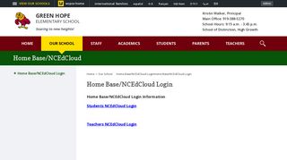 Home Base/NCEdCloud Login - Wake County Public Schools