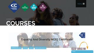 Equality and Diversity NCFE Certificate | Cornwall College Group ...