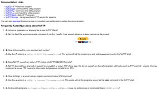 NcFTP Client: Frequently Asked Questions