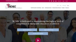 NCHEC: Health Education Specialist Certification - CHES, MCHES