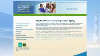 NC Housing Finance Agency - NC Foreclosure Prevention Fund