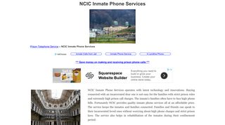 NCIC Inmate Phone Services - Prison Telephone Service