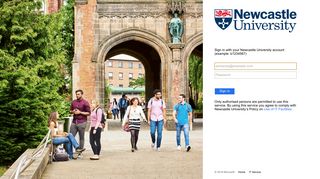 Sign In - Newcastle University