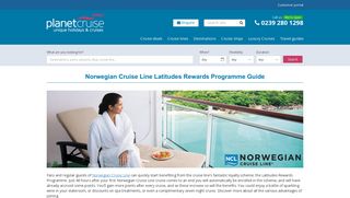 Norwegian Cruise Line Latitudes Rewards Programme Guide