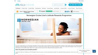 Norwegian Cruise Line Latitudes Rewards Programme - Iglu Cruise