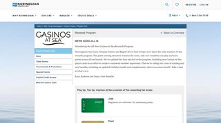 Casinos At Sea Players Club | Membership Application & Progams ...