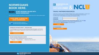 Norwegian Cruise Line Agents Website - NCL